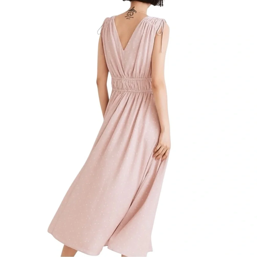 Madewell Sophia Polka Dot Sleeveless Dress Small - Picture 8 of 8